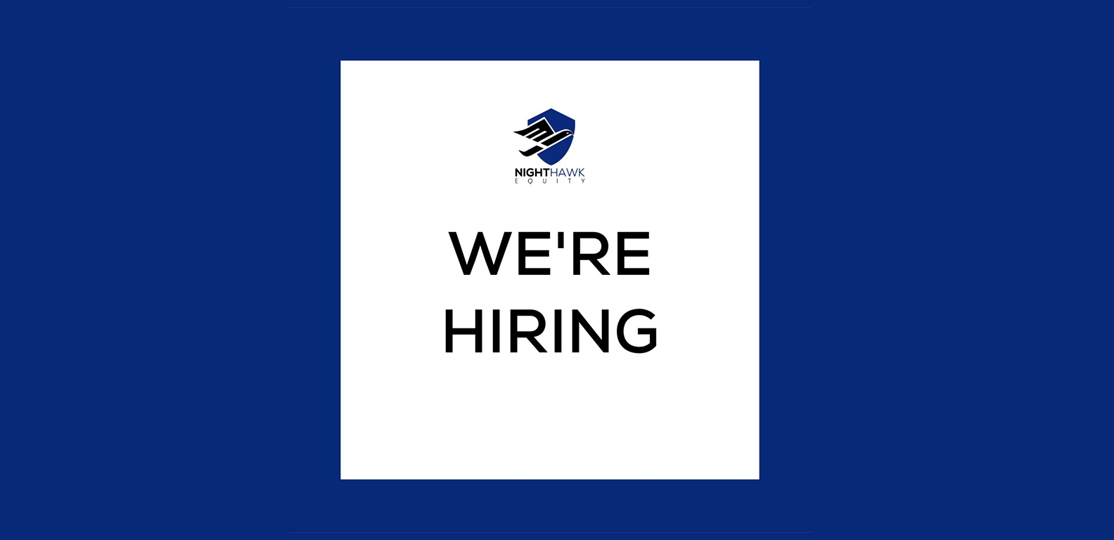 Careers Nighthawk Equity